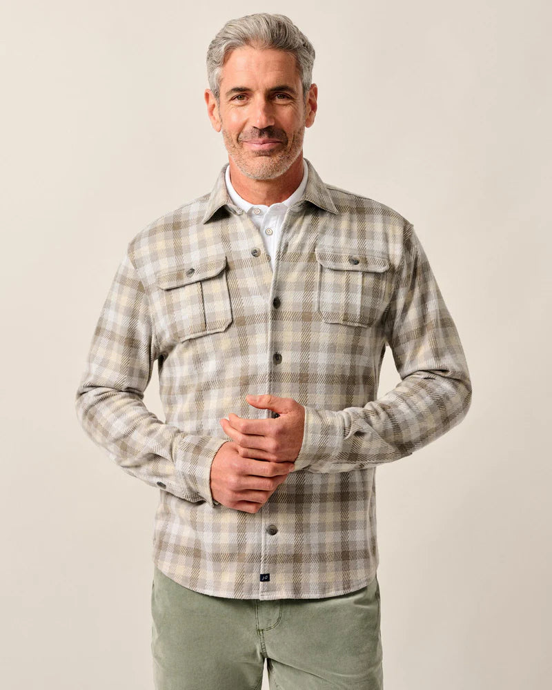Johnnie-O Gustaf Stretch Flannel Lodge Shirt