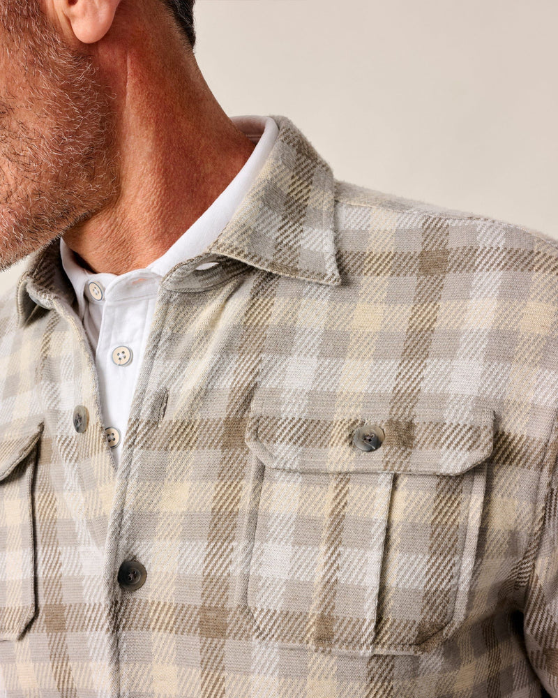 Johnnie-O Gustaf Stretch Flannel Lodge Shirt