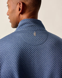 Johnnie-O Rockwells Diamond Quilted Henley Pullover
