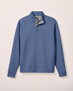 Johnnie-O Rockwells Diamond Quilted Henley Pullover