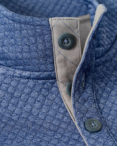 Johnnie-O Rockwells Diamond Quilted Henley Pullover