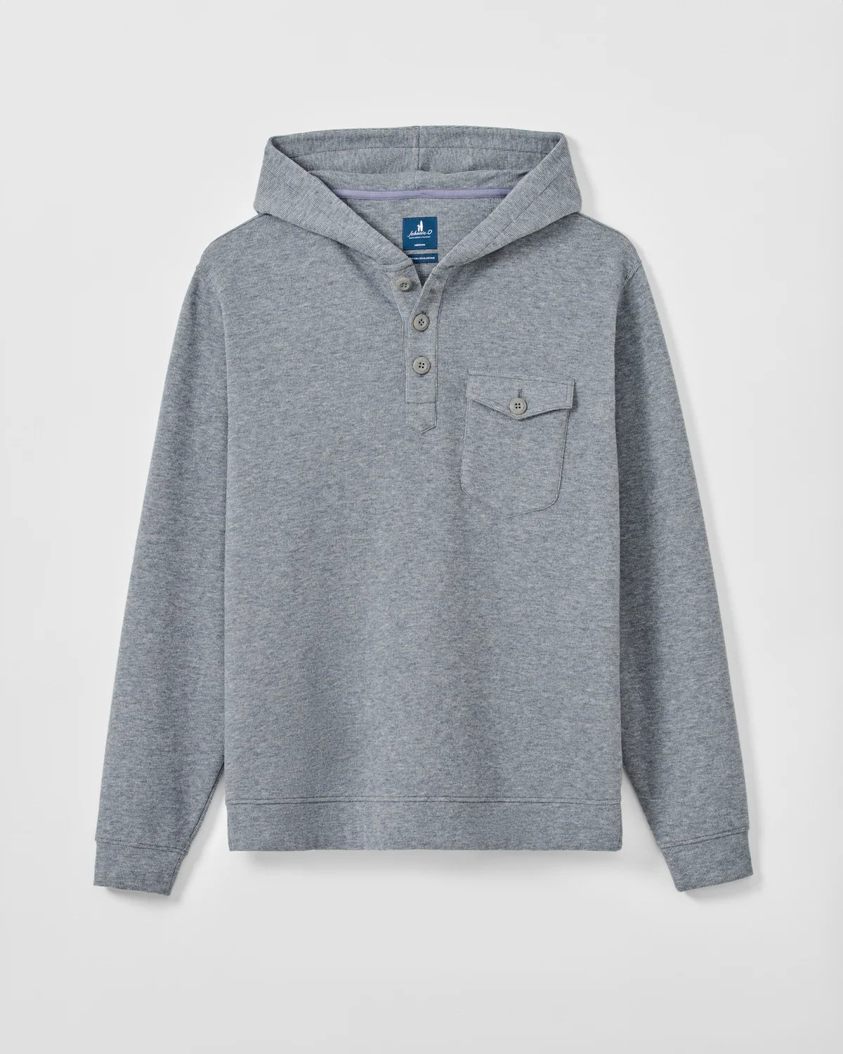 Johnnie-O Button Henley Hoodie