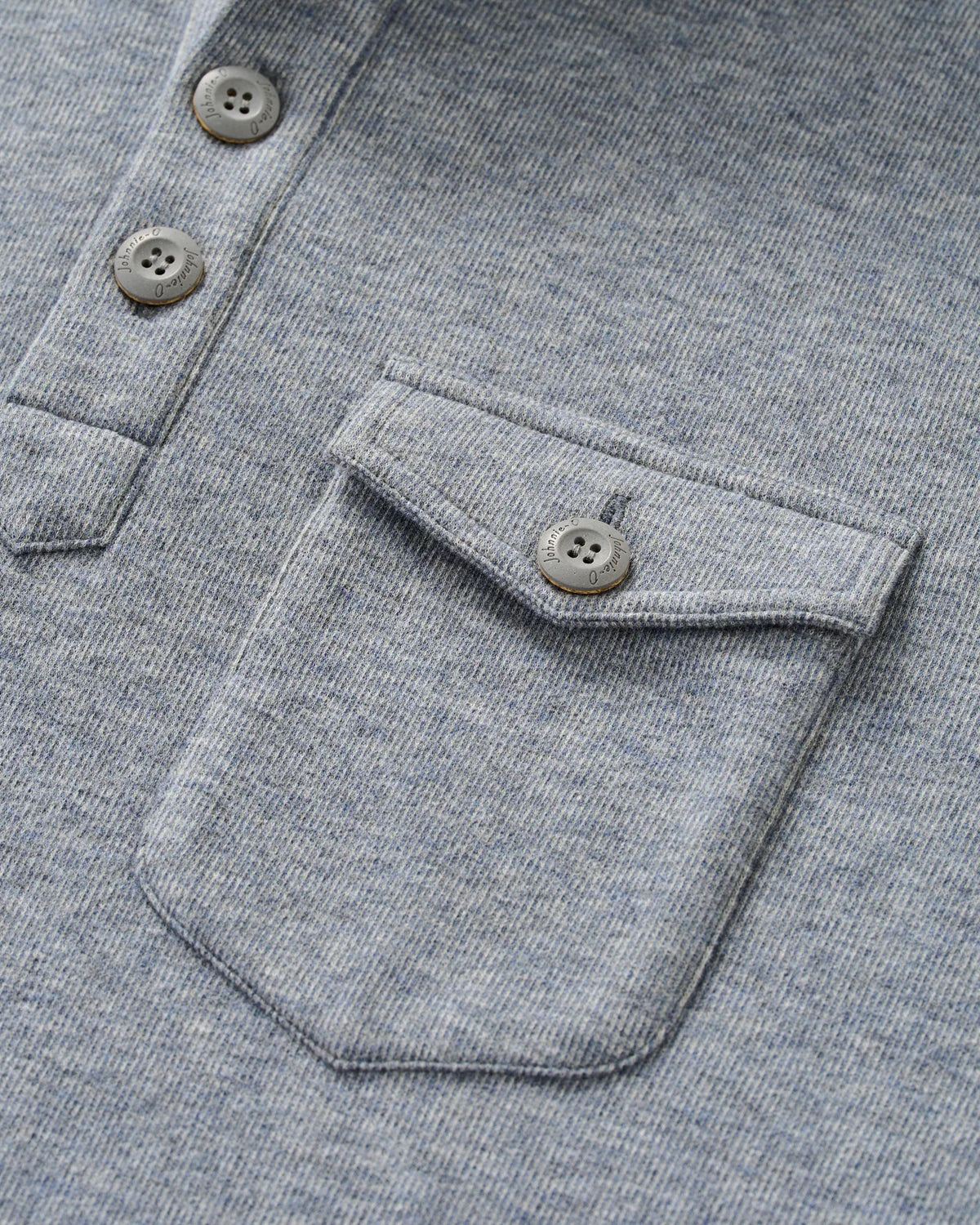 Johnnie-O Button Henley Hoodie