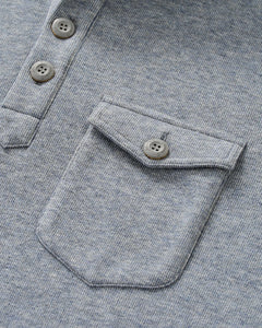 Johnnie-O Button Henley Hoodie