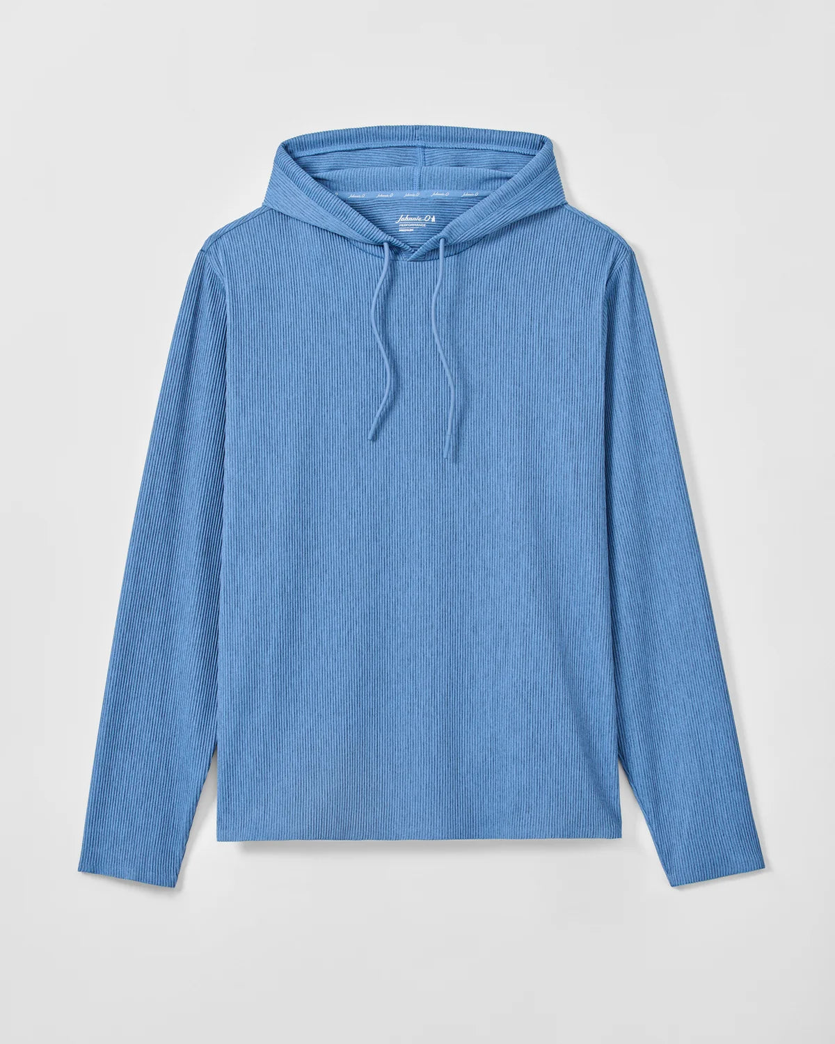 Johnnie-O Hoppin' Ribbed Knit Performance Hoodie
