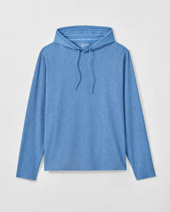 Johnnie-O Hoppin' Ribbed Knit Performance Hoodie