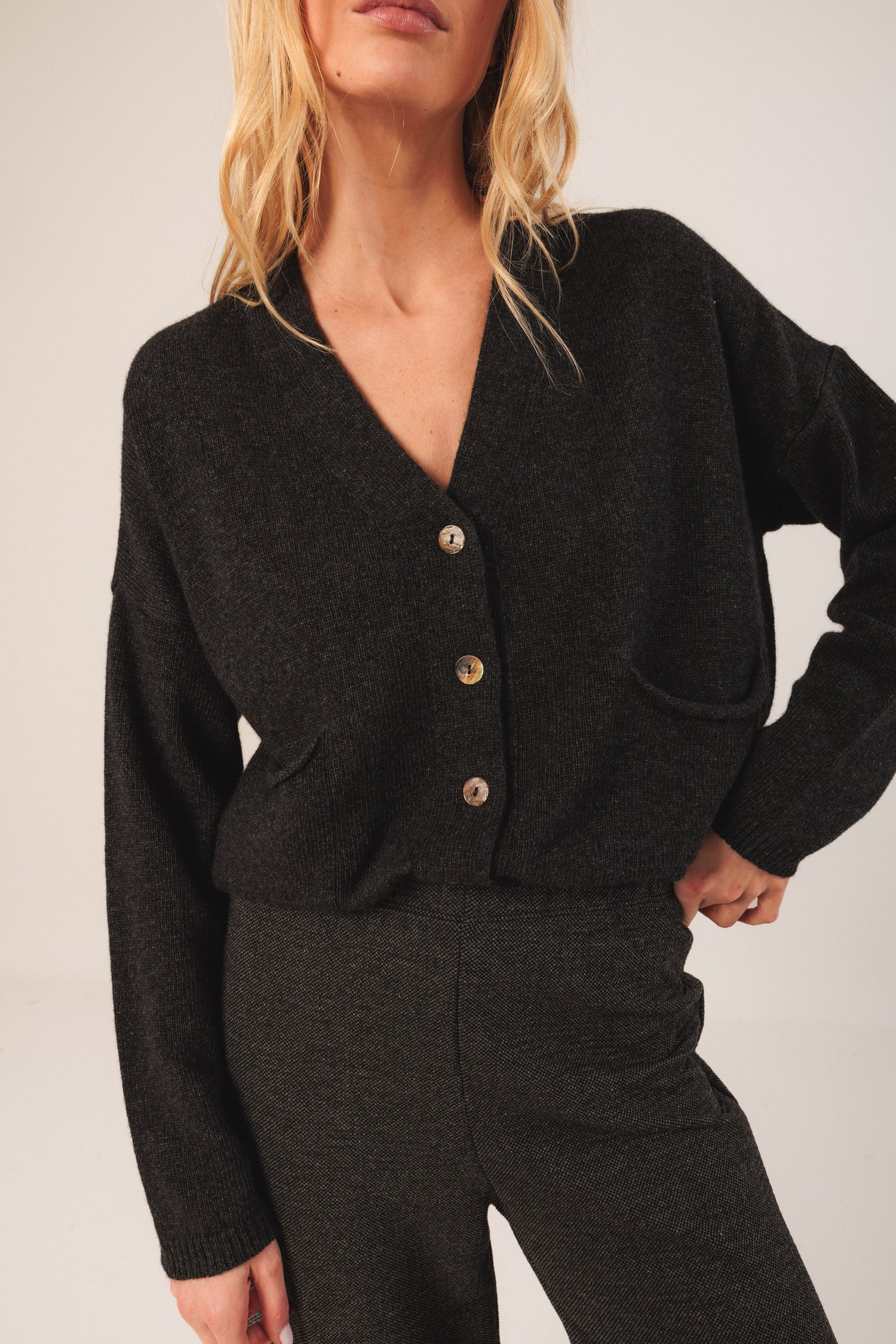 Indi & Cold Cardigan With Pockets