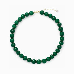 Soï Faro Green Jade Luck Necklace