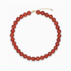 Soï Faro Red Jade Passion Necklace