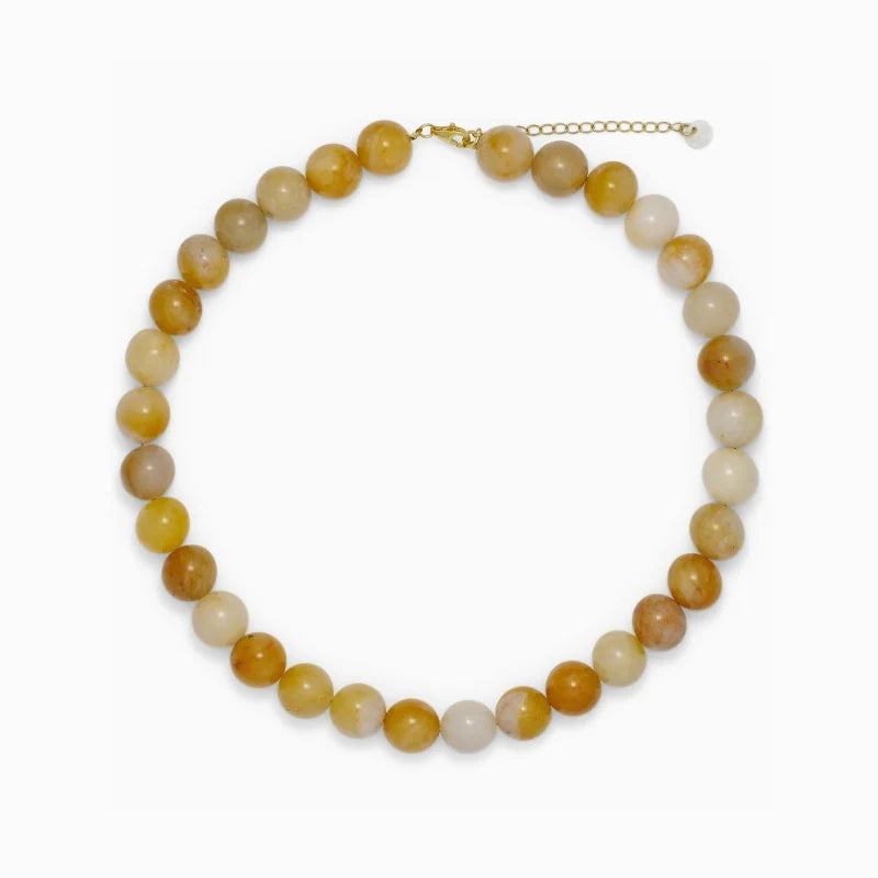 Soï Faro Orange Aventurine Joy Necklace