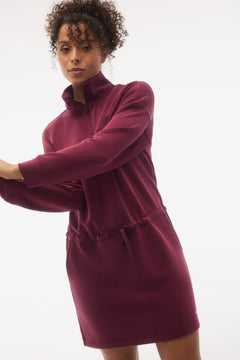 🇨🇦 Fig Aurora 1/4 Zip Dress