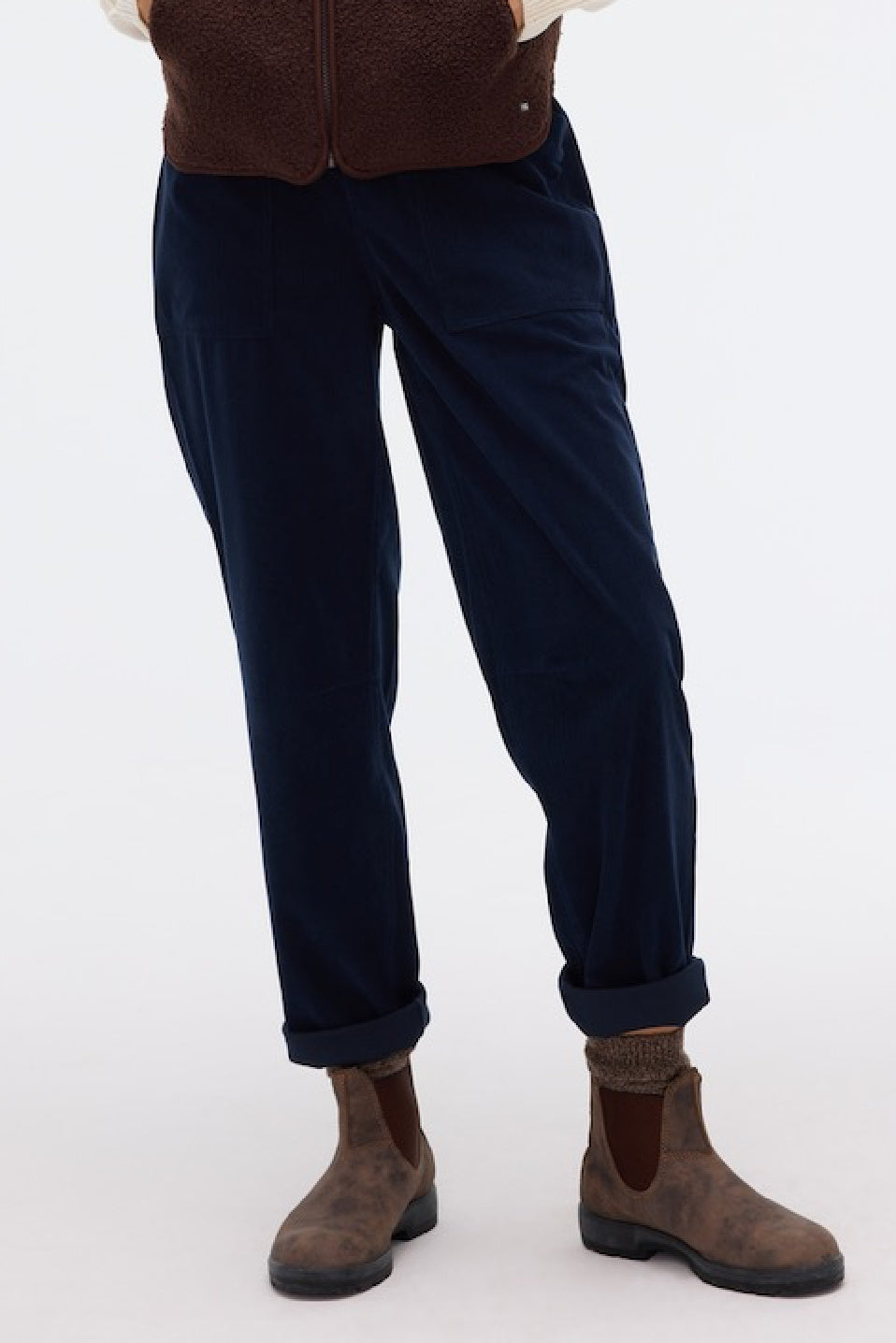 Fig Skye Barrel Corduroy Pants
