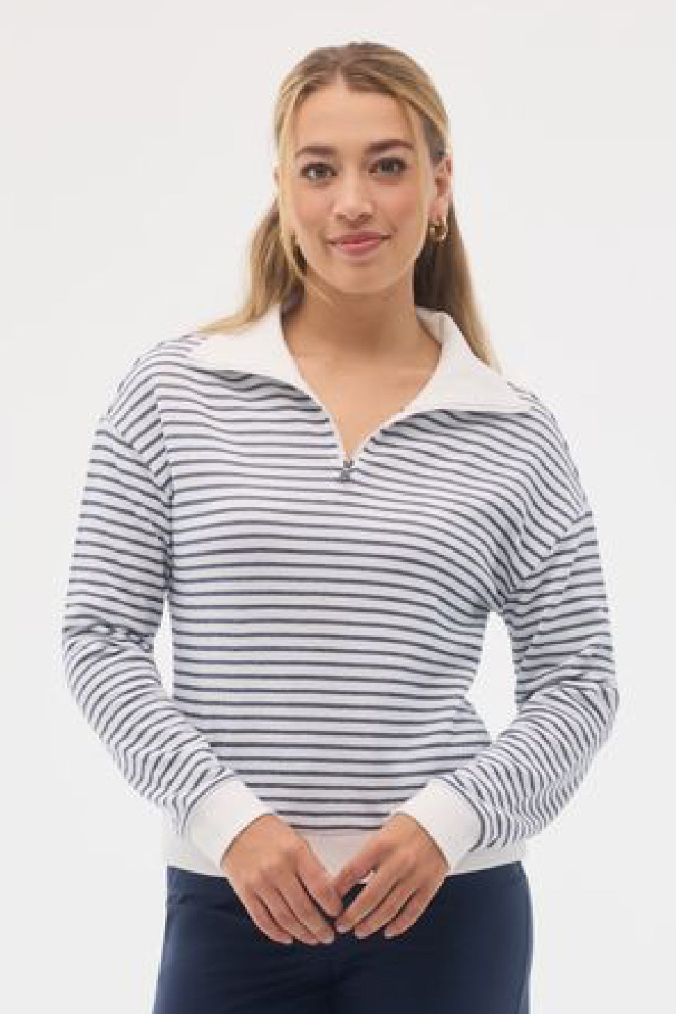 🇨🇦 Fig Hampton Mid Zip Sweater