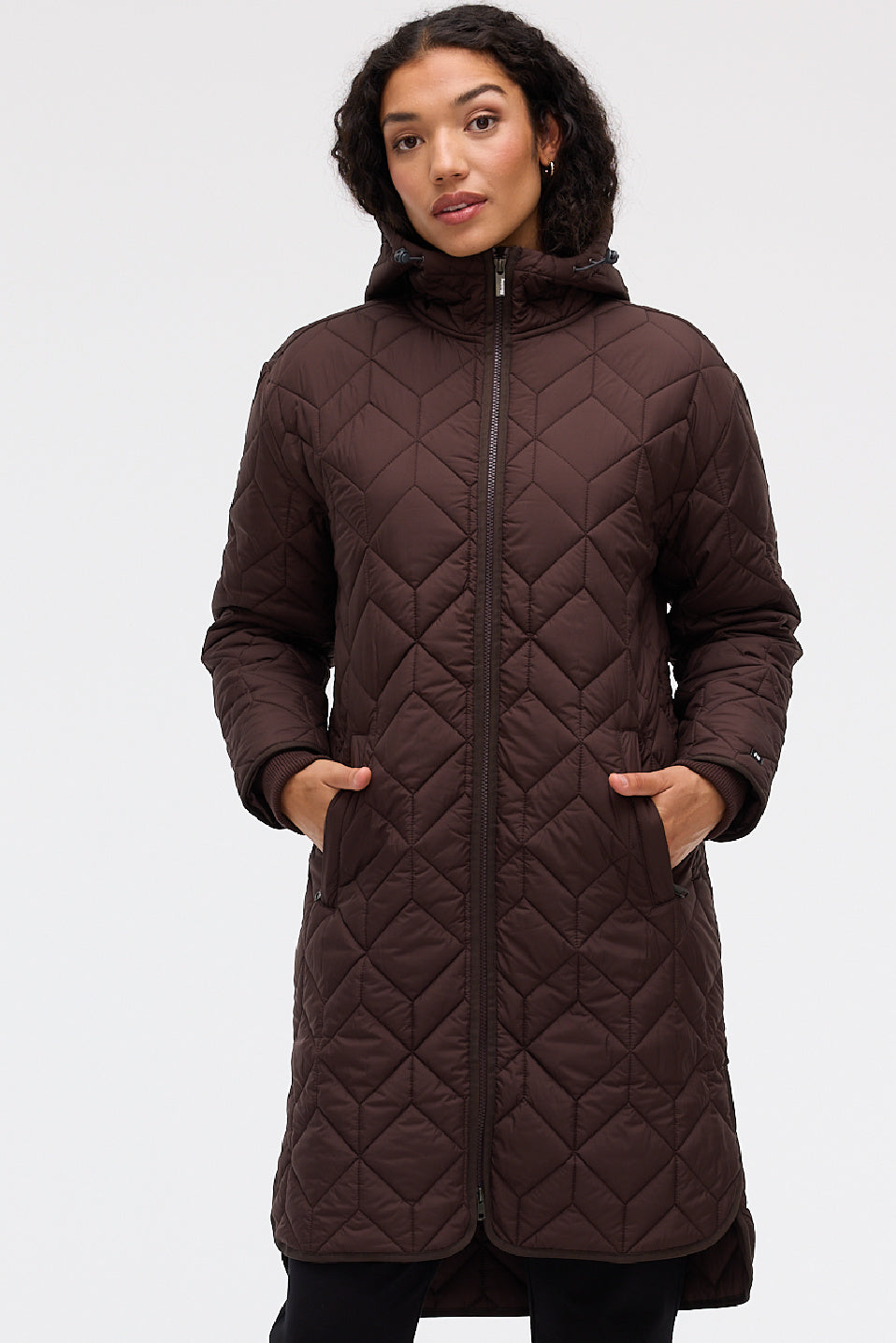 Fig Juno Long Hooded Jacket