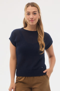 🇨🇦 Fig Mila Short Sleeve Top