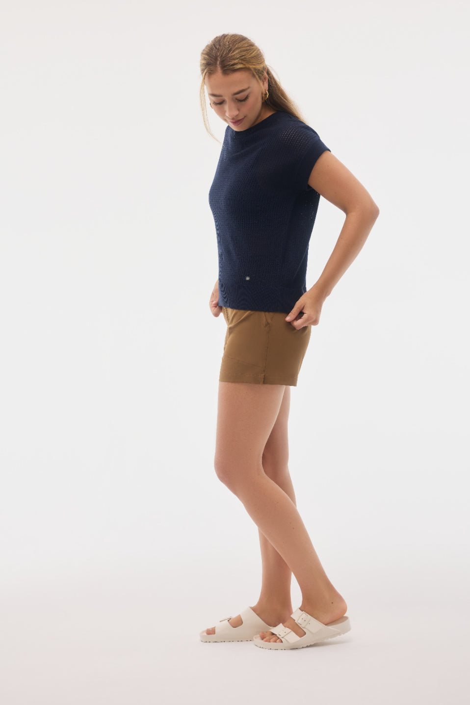 🇨🇦 Fig Mila Short Sleeve Top