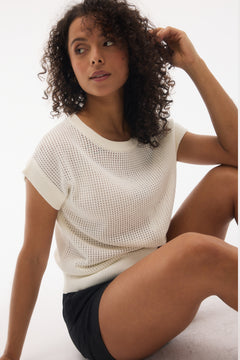 🇨🇦 Fig Mila Short Sleeve Top