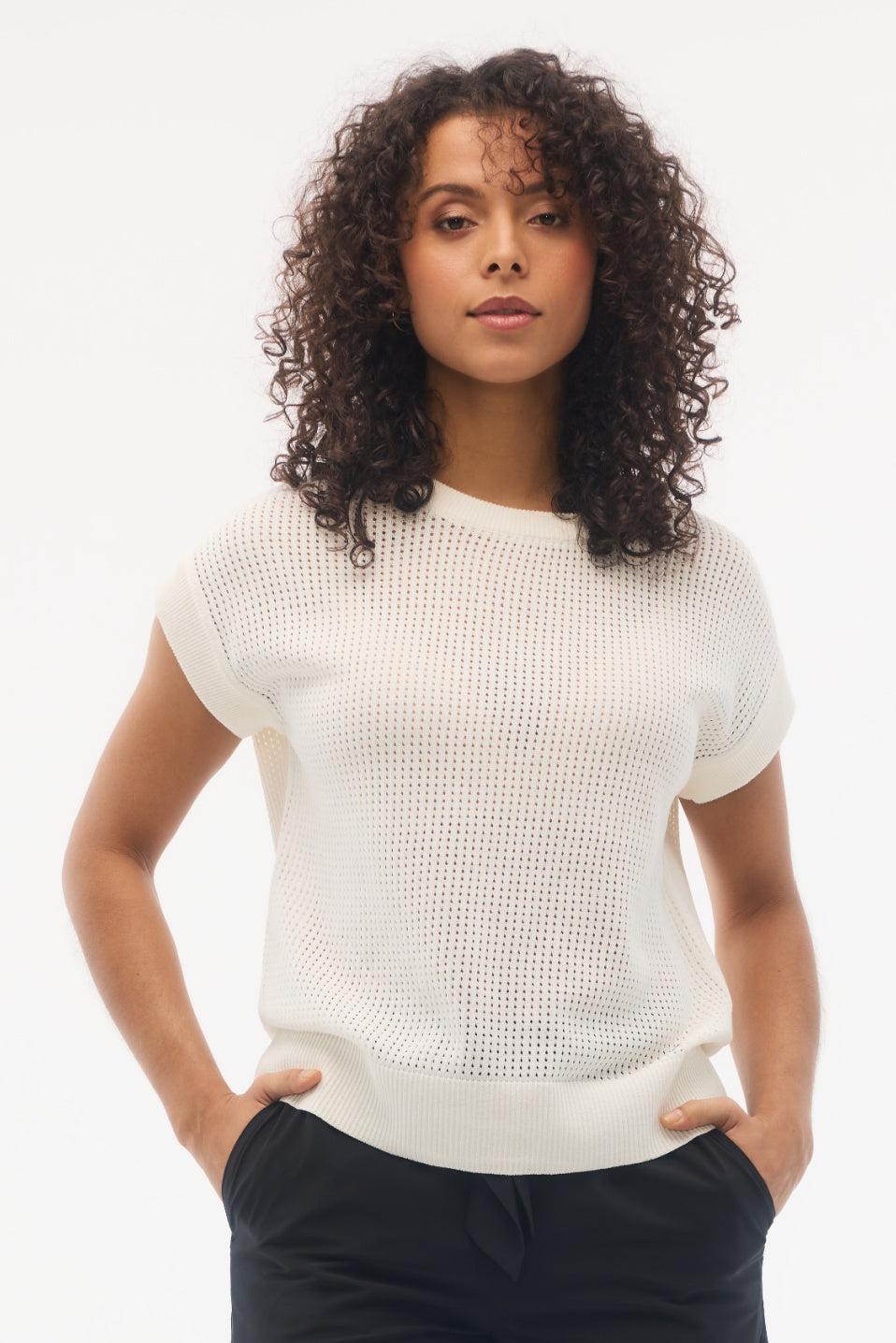 🇨🇦 Fig Mila Short Sleeve Top