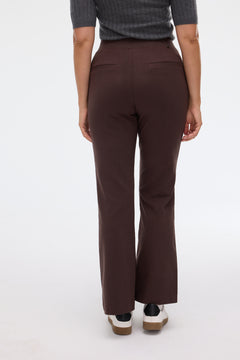 Fig Travel Aelden Flare Leg Pants (Cacao)