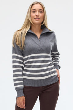 Fig Zina 1/4 Zip Sweater
