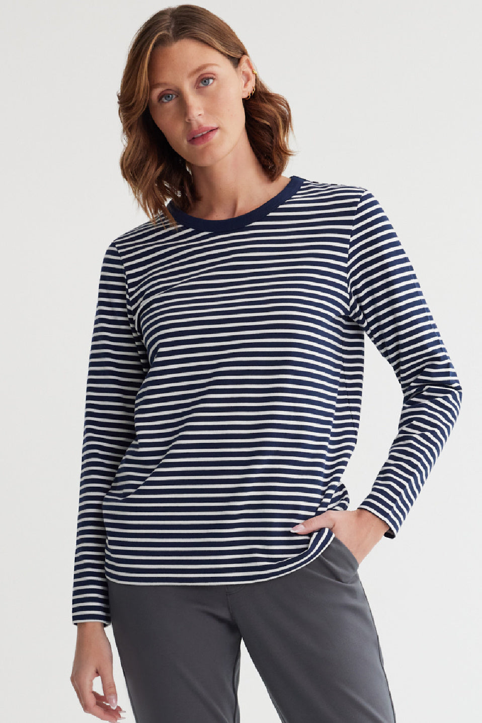 🇨🇦 Fig Newport Long Sleeve Top