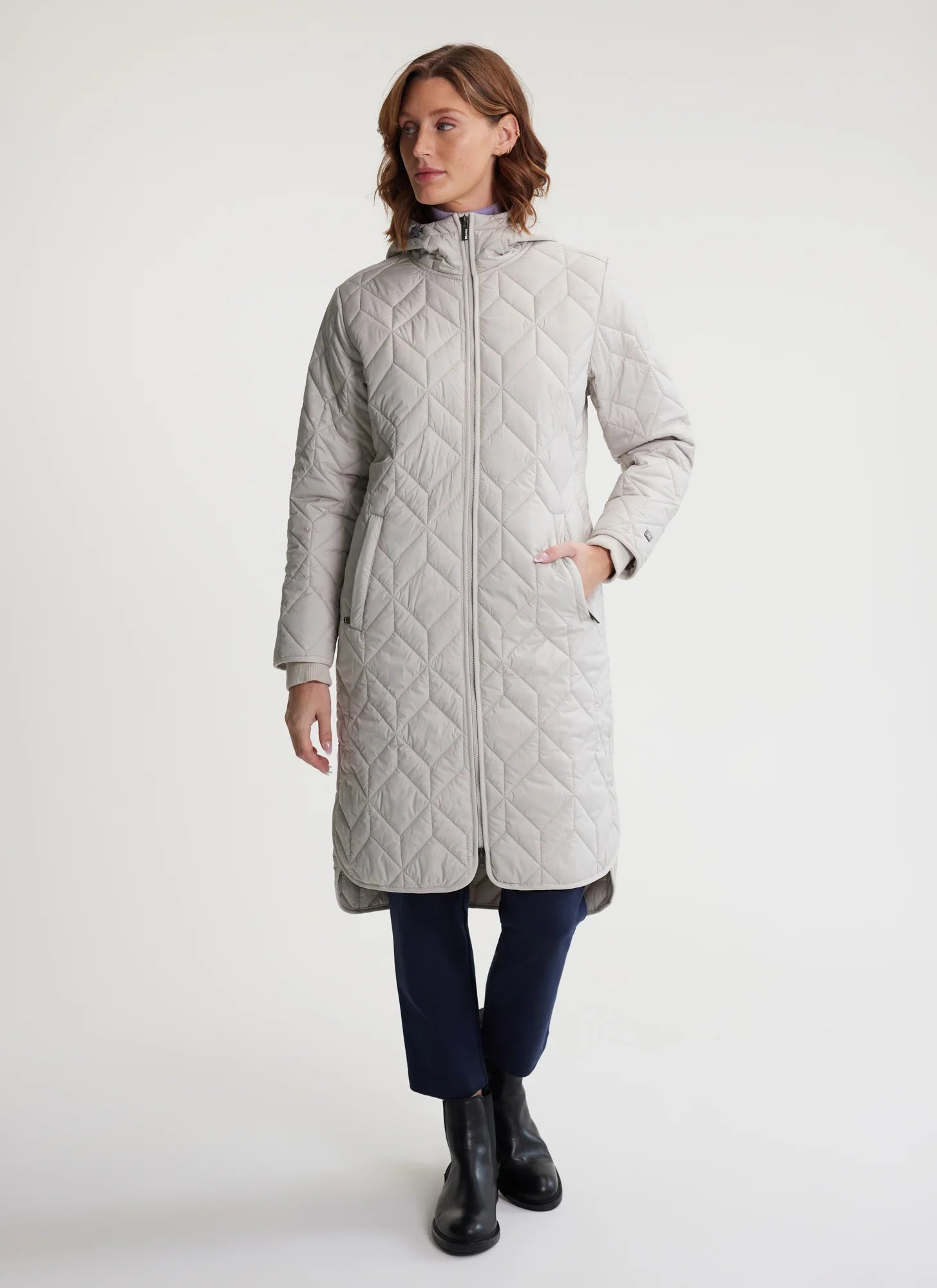 🇨🇦 Fig Juno Long Hooded Jacket