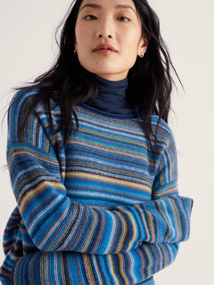 Seasalt Fruity Striped Merino Blend Jumper