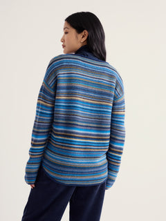 Seasalt Fruity Striped Merino Blend Jumper