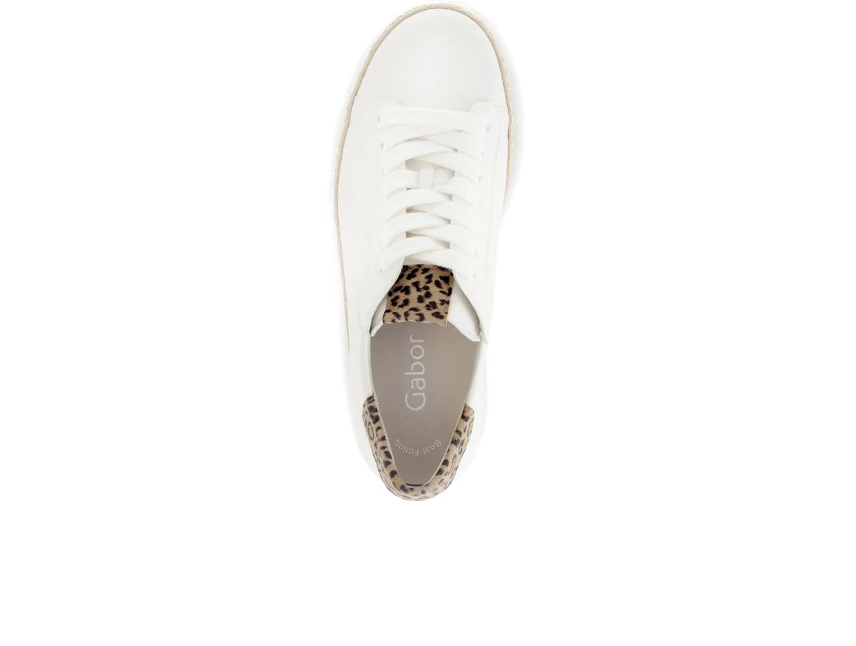 Gabor Leopard Tipped Sneaker