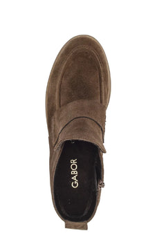 Gabor Trinity Suede Loafer Style Bootie
