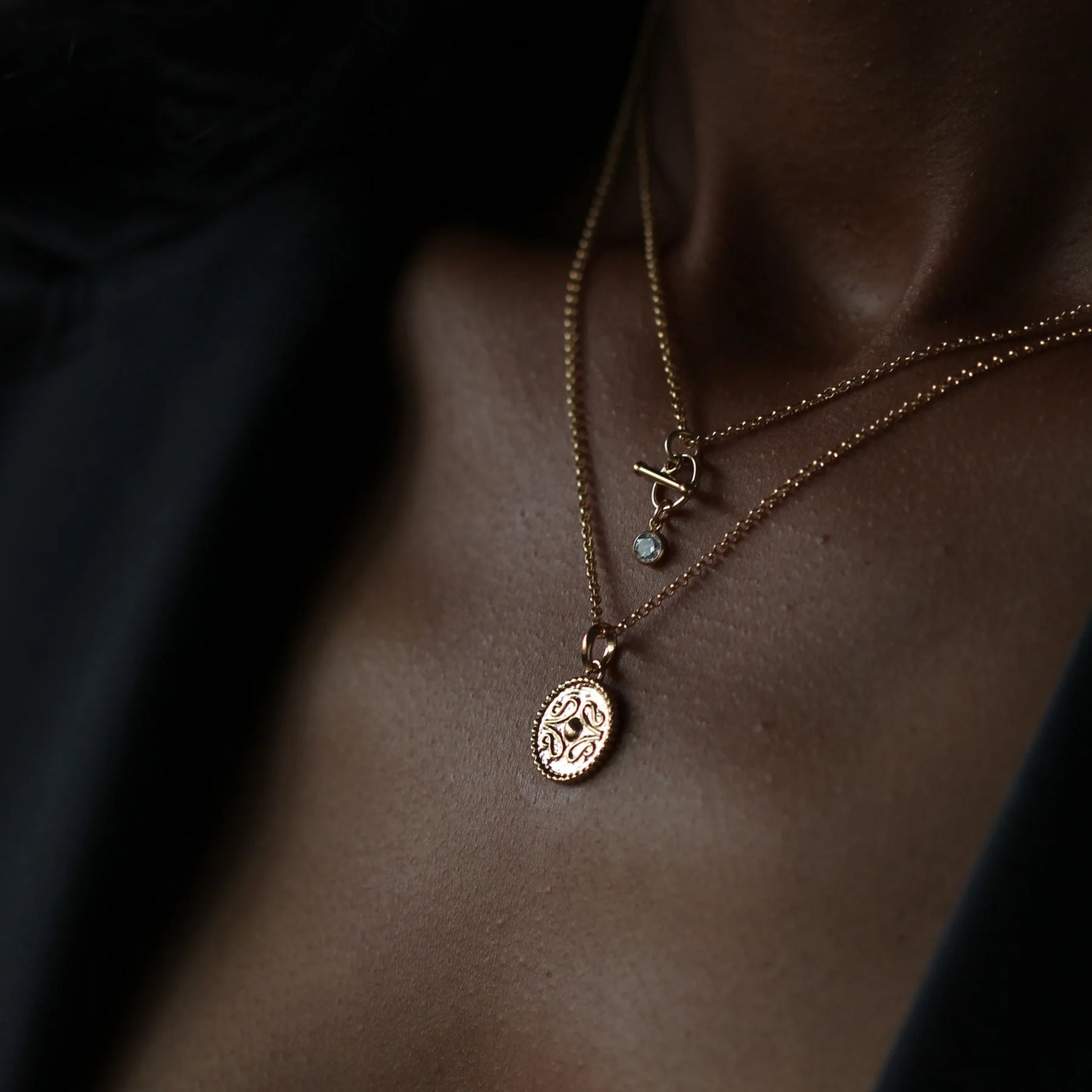 🇨🇦 Leah Yard Odis Necklace Gold