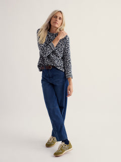 Seasalt Gwennol Jacquard Jersey Top