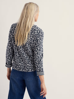 Seasalt Gwennol Jacquard Jersey Top