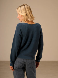 Nile Cotton Round Neck Sweater