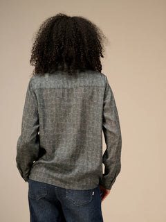 Nile Tencel Print Collared Blouse