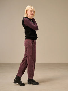 Nile Fine Whale Barrel Leg Cord Pant