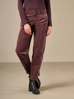 Nile Fine Whale Barrel Leg Cord Pant