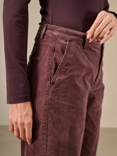 Nile Fine Whale Barrel Leg Cord Pant