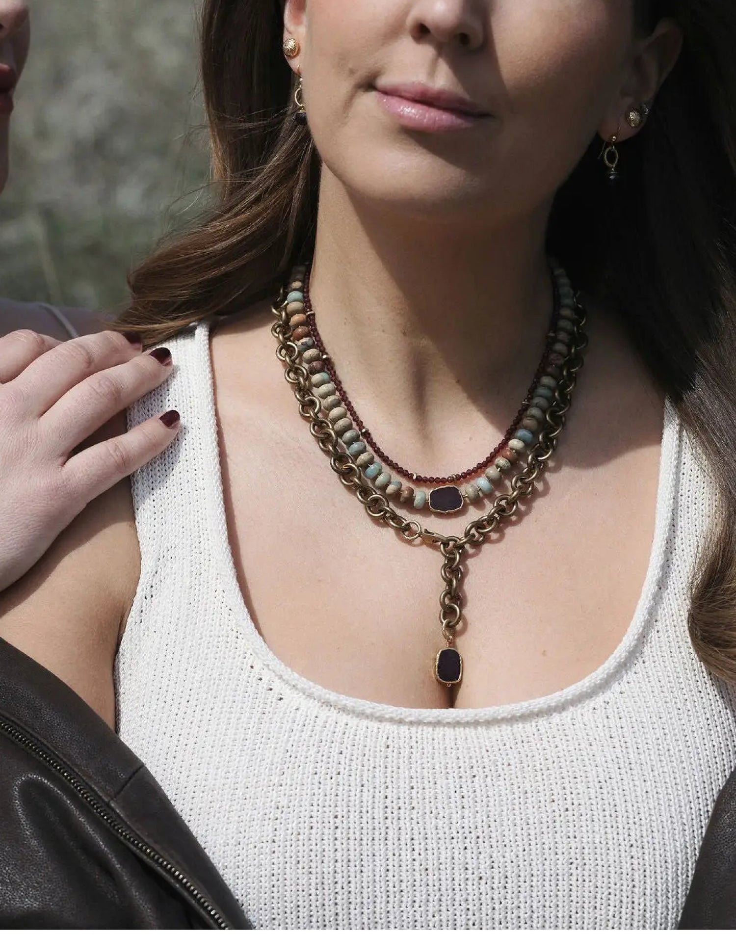 🇨🇦 Hailey Gerrits Merlot Necklace
