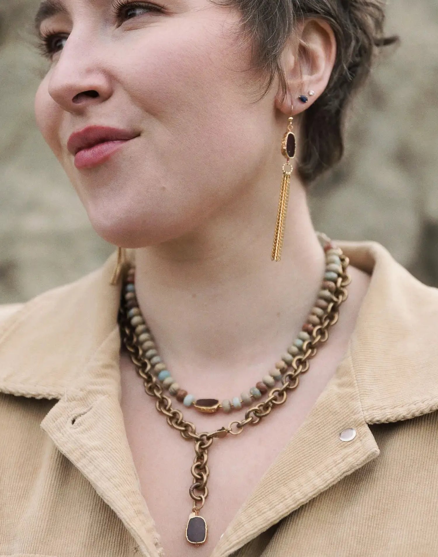 🇨🇦 Hailey Gerrits Tassel Earrings