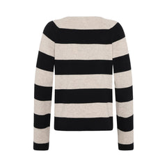 Mansted Hedda Stripe Yak Blend Crewneck