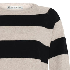 Mansted Hedda Stripe Yak Blend Crewneck
