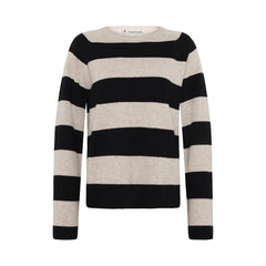 Mansted Hedda Stripe Yak Blend Crewneck