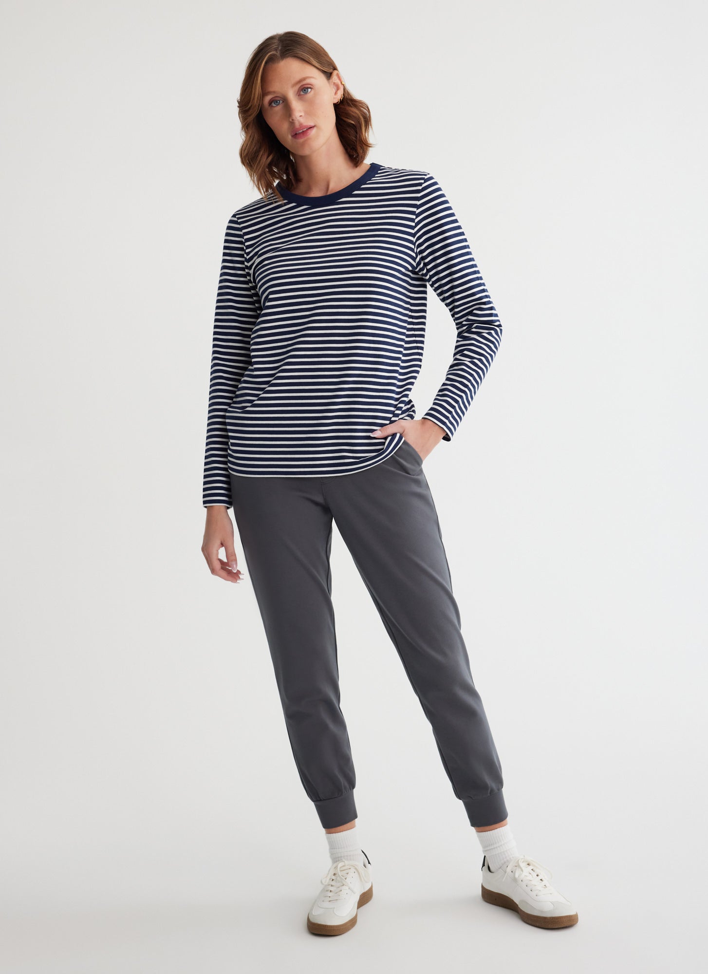 🇨🇦 Fig Newport Long Sleeve Top