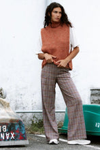 Load image into Gallery viewer, Indi &amp; Cold Wide Leg Plaid Pant