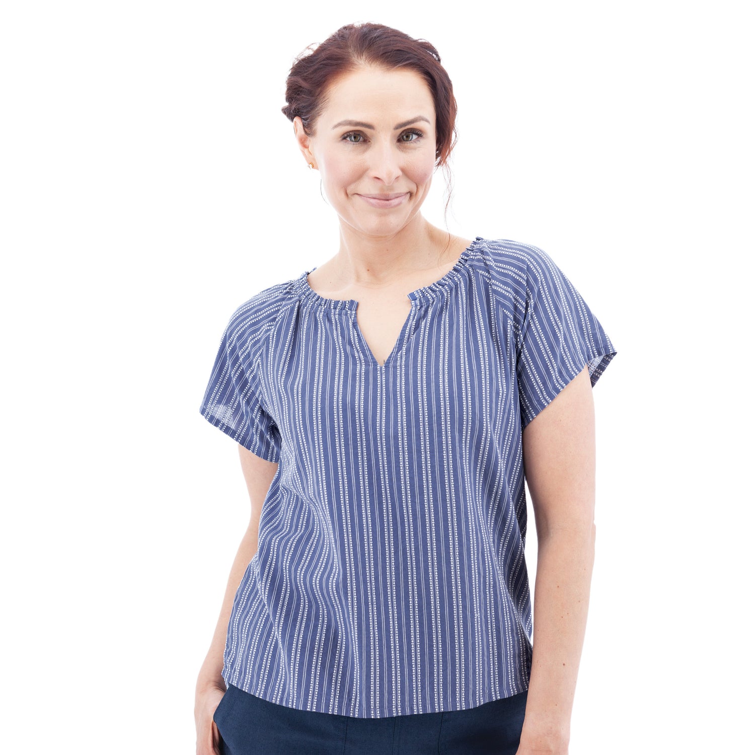 Aventura Colmar Striped Dobby Blouse