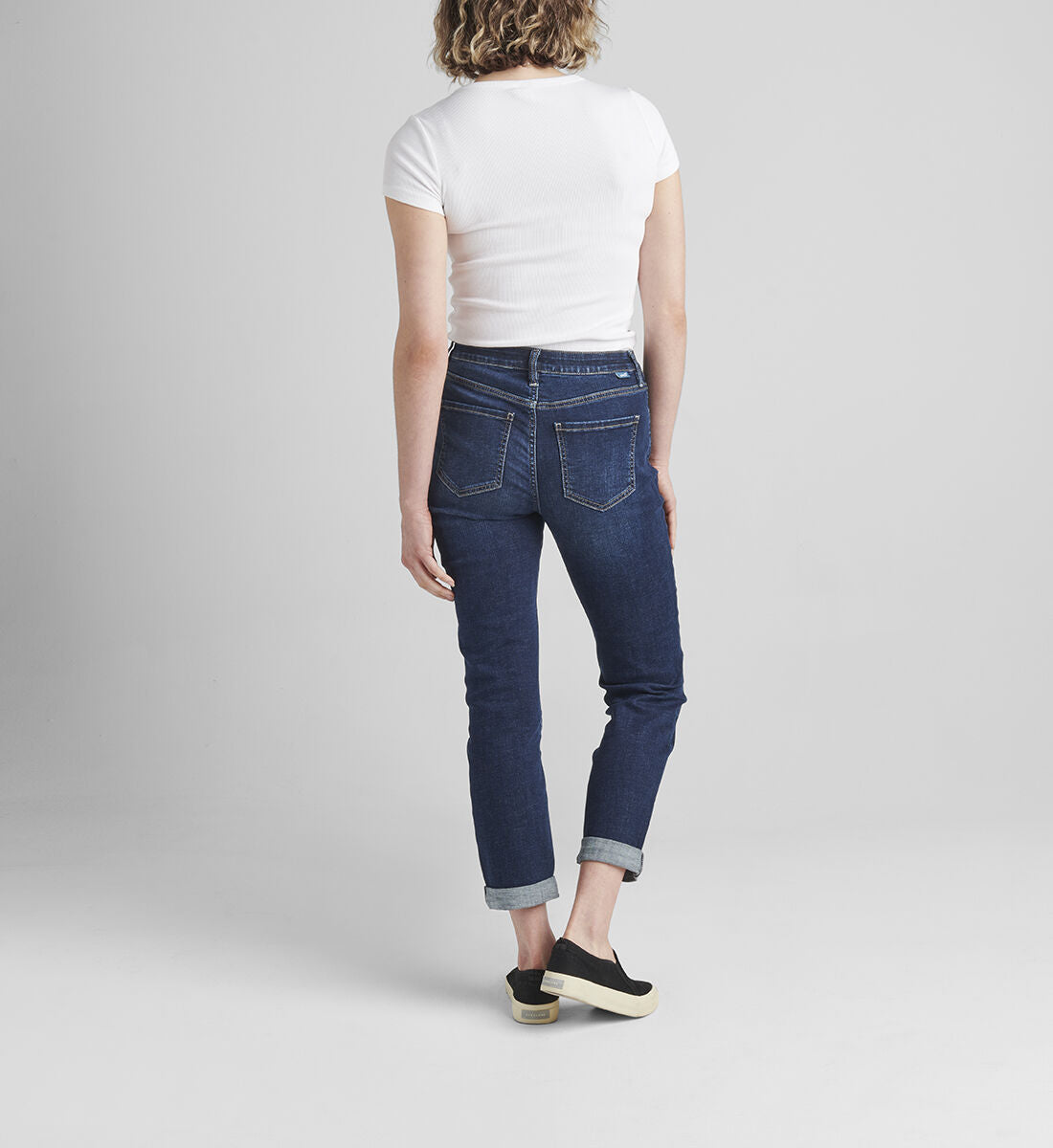 Jag Jeans Carter Mid Rise Girlfriend Jeans (Night Breeze Wash)