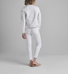 Jag Jeans Kiara Classic Denim Jacket (White)