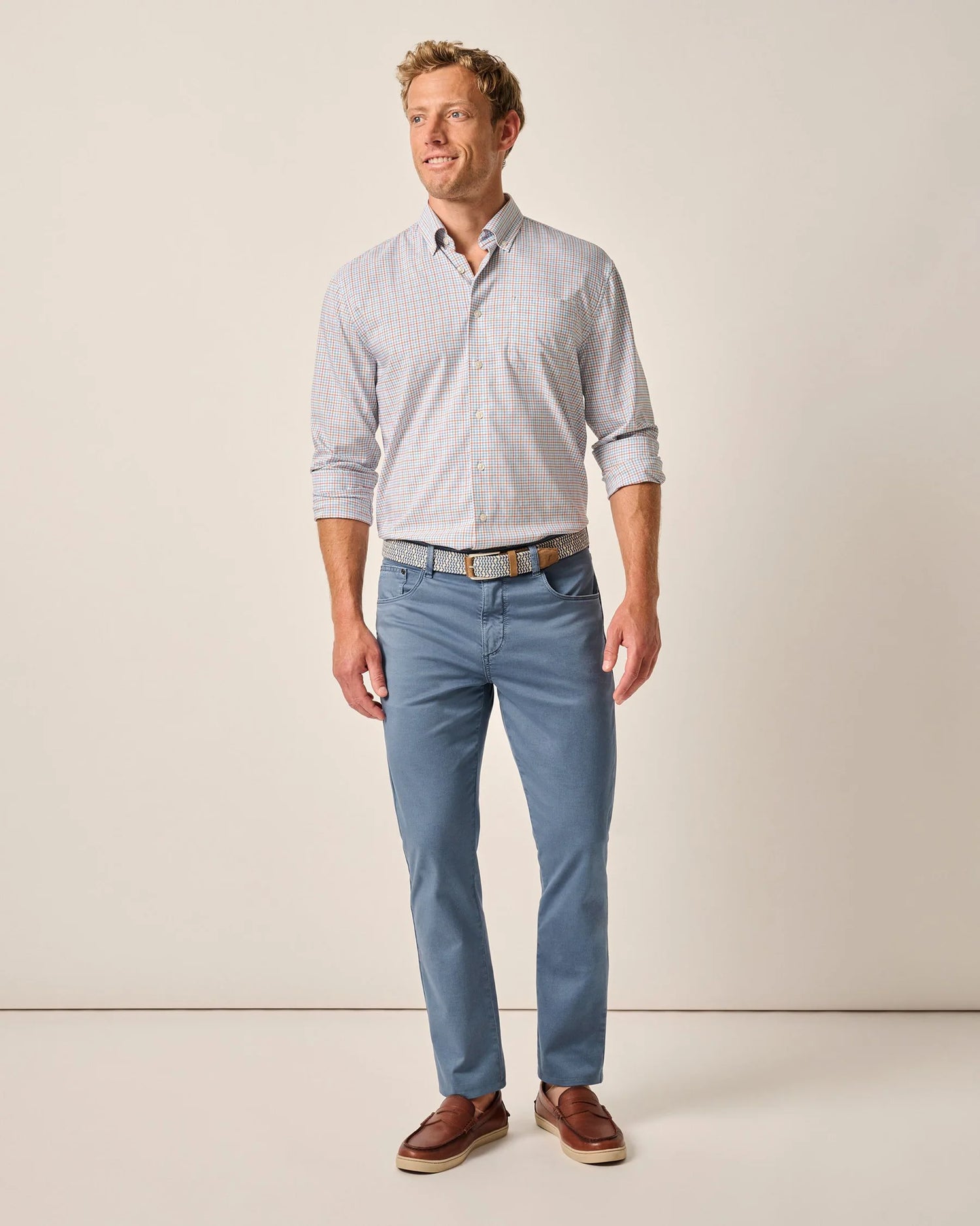 Johnnie-O Carmel Sateen 5 Pocket Pant