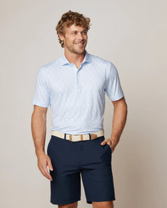 Johnnie-O Featherweight I Never Slice Printed Performance Polo